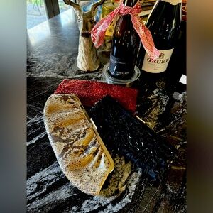 Banana Republic Lot of Holiday Clutches